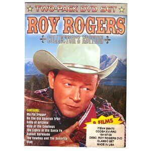 Roy Rogers Collectors Edition Two-Pack DVD Set Western